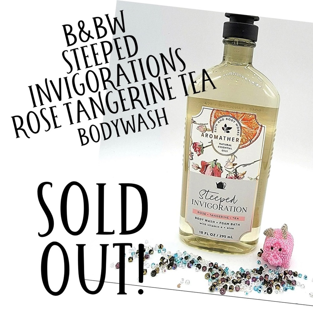 B&BW Steeped Invigoration Rose-Tangerine-Tea Bodywash
